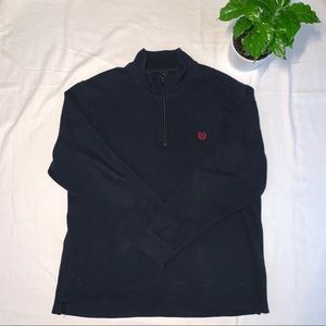 Vintage half zip chaps sweater